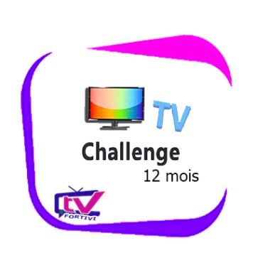 TV CHALLENGE ABONNEMENT 12 MOIS
